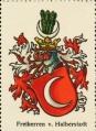 Wappen Freiherren von Halberstadt nr. 1983 Freiherren von Halberstadt