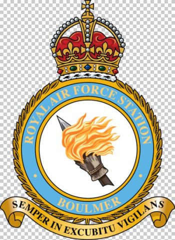 Coat of arms (crest) of RAF Station Boulmer, Royal Air Force
