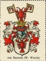 Wappen von Raczeck nr. 1857 von Raczeck