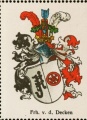 Wappen Freiherren von der Decken nr. 3180 Freiherren von der Decken