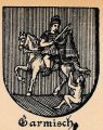 Wappen von Garmisch/ Arms of Garmisch