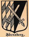 Wappen von Abensberg/ Arms of Abensberg