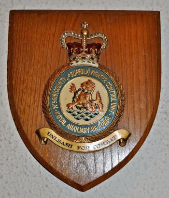 Coat of arms (crest) of the No 3619 (County of Suffolk) Fighter Control Unit, Royal Auxiliary Air Force