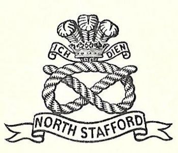 Coat of arms (crest) of the The North Staffordshire Regiment (The Prince of Wales's), British Army