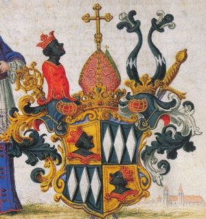 Arms of Johann Franz Eckher von Kapfing und Liechteneck