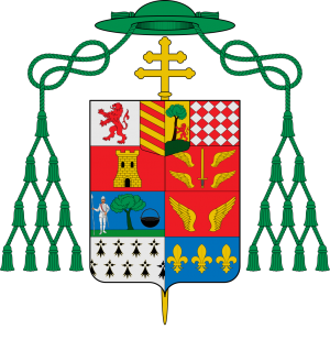 Arms of Pedro Antonio Barroeta y Ángel