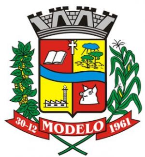 Arms (crest) of Modelo (Santa Catarina)
