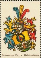 Wappen Schwarzer Edler von Heidenstamm