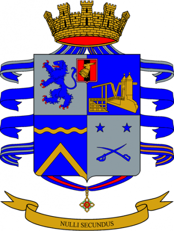 Coat of arms (crest) of 2nd Bersaglieri Regiment, Italian Army