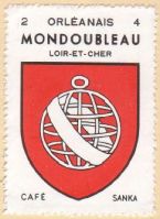 Blason de Mondoubleau/Arms (crest) of Mondoubleau