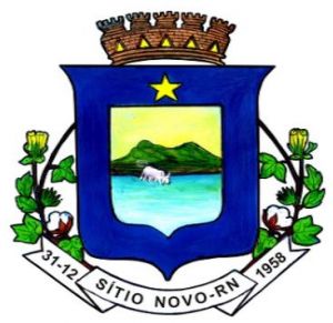 Brasão de Sítio Novo (Rio Grande do Norte)/Arms (crest) of Sítio Novo (Rio Grande do Norte)