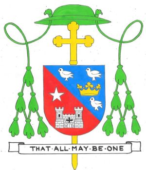 Arms (crest) of Edward John Herrmann