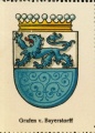 Wappen Grafen von Bayerstorff nr. 1996 Grafen von Bayerstorff