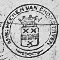Wapen van Cromstrijen/Arms (crest) of Cromstrijen