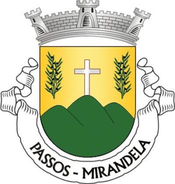 Brasão de Passos (Mirandela)/Arms (crest) of Passos (Mirandela)