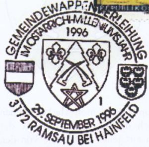 Wappen von Ramsau (Niederösterreich)