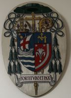Arms (crest) of Joseph Sarsfield Glass