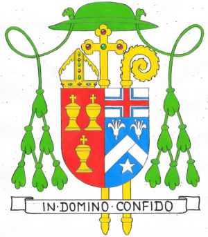 Arms (crest) of Emmanuel Boleslaus Ledvina