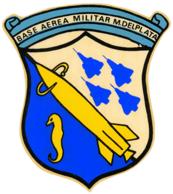 Coat of arms (crest) of the Mar del Plata Military Air Base, Argentina