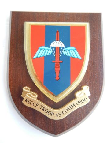 Coat of arms (crest) of the Recce Troop, 45 Commando, RM