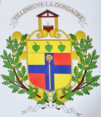 Blason de Villeneuve-la-Dondagre/Arms (crest) of Villeneuve-la-Dondagre