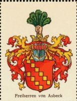 Wappen Freiherren von Asbeck