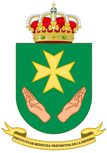 Coat of arms (crest) of the Defence Institute of Preventive Medicine, Spain