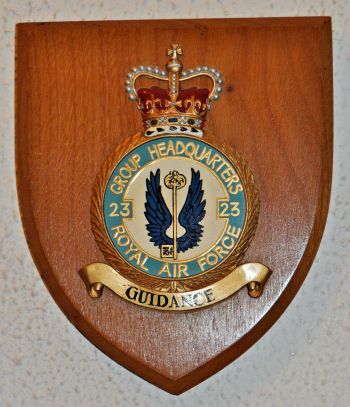 Coat of arms (crest) of the No 23 Group Headquarters, Royal Air Force