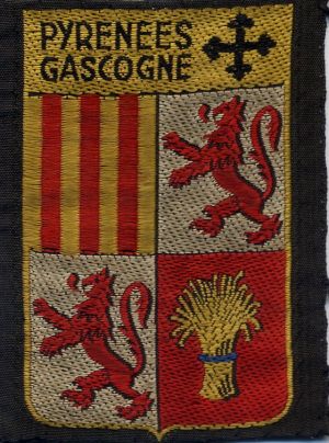 Coat of arms (crest) of Regional Commissariat of Pyrenees-Gascogne, CJF