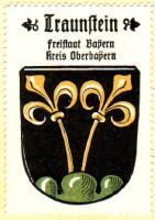 Wappen von Traunstein/Arms (crest) of Traunstein