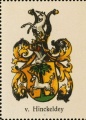 Wappen von Hinckeldey nr. 3480 von Hinckeldey