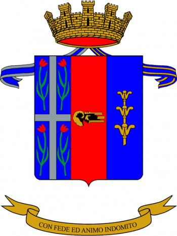 Coat of arms (crest) of the 5th Tank Battalion M.O. Chiamenti, Italian Army