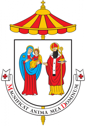 Arms (crest) of Collegiate Basilica of St. Nicholas, ​Grudziądz