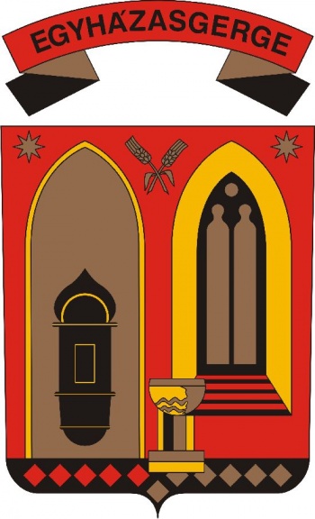 Egyházasgerge (címer, arms)
