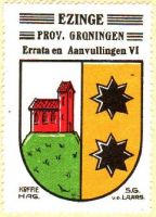 Wapen van Ezinge/Arms (crest) of Ezinge