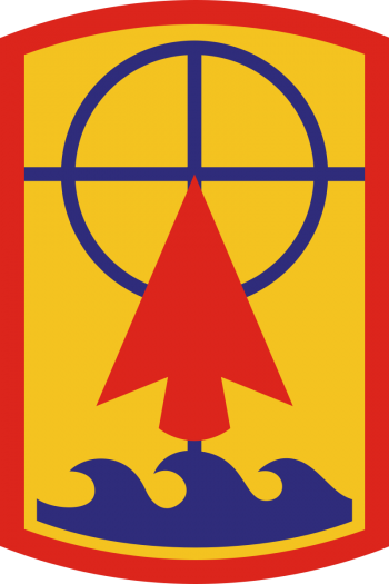 Arms of 157th Maneuver Enhancement Brigade, Wisconsin Army National Guard
