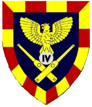 Coat of arms (crest) of the 4th Field Artillery Regiment, South African Army