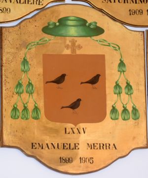 Arms (crest) of Emanuele Merra