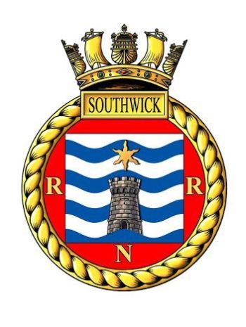 Coat of arms (crest) of the Royal Naval Reserve Southwick (HMS Dryad), Royal Navy