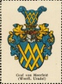 Wappen Graf von Meerfeld nr. 3237 Graf von Meerfeld