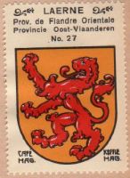 Wapen van Laarne/Arms (crest) of Laarne