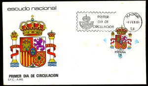 Arms of Spain (stamps)