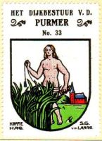 Wapen van Purmer/Arms (crest) of Purmer