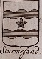 Wapen van Sturmesand/Arms (crest) of Sturmesand