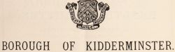 Arms (crest) of Kidderminster
