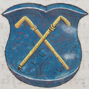 Arms (crest) of Ulrich Rösch
