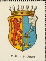 Wappen Freiherr von St. André