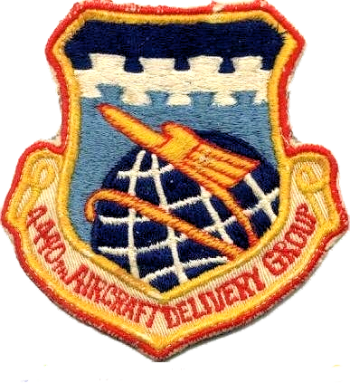 Coat of arms (crest) of the 4440th Aircraft Delivery Group, US Air Force