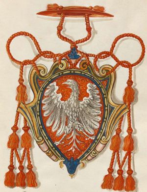 Arms (crest) of Odet de Coligny de Châtillon
