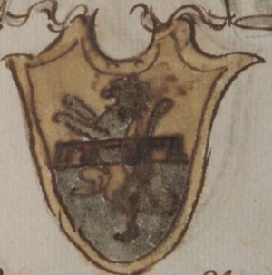 Arms of Angelo Cattani da Diacceto
